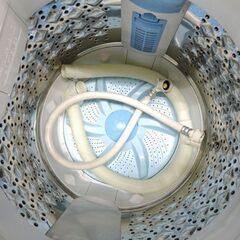 西岡店 洗濯機 5.0kg 2021年製 東芝 AW-5G9 全自動洗濯機 TOSHIBA ホワイト 単身・1人暮らしの画像