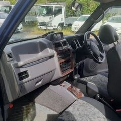  パジェロミニ ブルー 走行103,900km　1997年式の画像