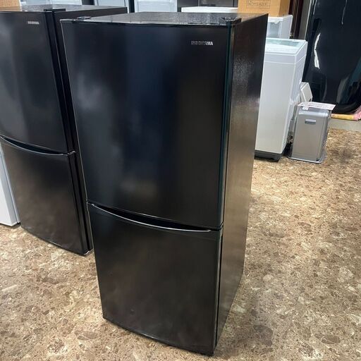 アイリスオーヤマ ノンフロン2ドア冷蔵庫 IRSD-14A-B 142L 2022年製 札幌 東区 店頭引取り歓迎