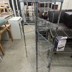 リサイクルショップどりーむ天保山店　No14572　メタルラック　スチールラック　美品　早い者勝ち　類似商品有の画像