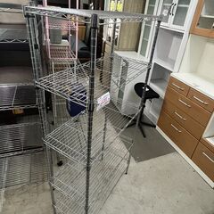 リサイクルショップどりーむ天保山店　No14572　メタルラック　スチールラック　美品　早い者勝ち　類似商品有の画像