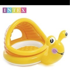 INTEXレイジースネル サンシェード付き一人用プール