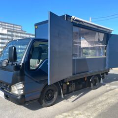 【値下げしました】窓口が広く売りやすいキッチンカーを売ります。