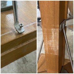 ★値下げしました★　木製  身長計 昭和レトロ 110cm～2m 学校 身長測定器の画像