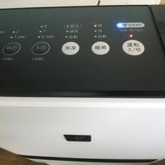 美品 SHARP シャープ セラミックファンヒーター HX-PK12-W 2022年製 暖房 加湿 空気清浄 の画像