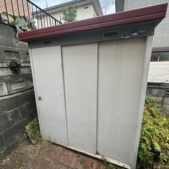 イナバ　3段扉倉庫