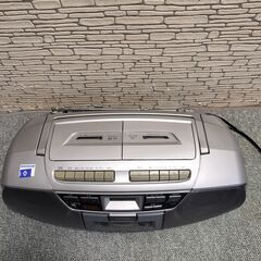 パナソニック RX-DT36 ポータブルダブルカセットプレイヤー ラジカセの画像