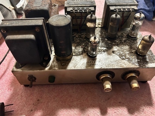 自作真空管アンプ