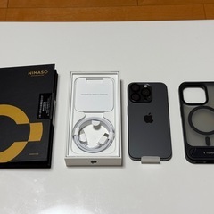 【美品】 iPhone 15 Pro 256GB ブラックチタニウム