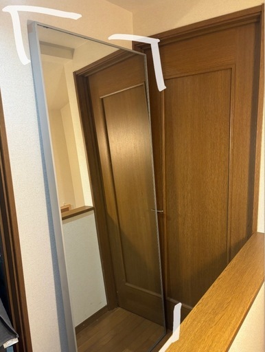 HOVET ホーヴェットミラー 78x196cm IKEA 姿見 全身鏡 美品 HOVET ホーヴェットミラー 78x196cm IKEA 姿見 全身鏡 HOVET