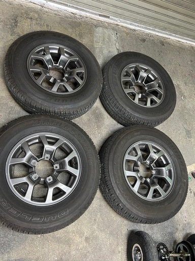 ジムニー　JB74純正ホイール　jb23 jb64 タイヤ山有り