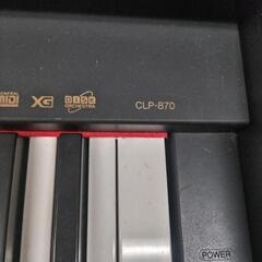 【引取先決まりました！】  電子ピアノ YAMAHA クラビノーバ clavinova CLP-870 の画像
