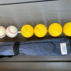 ミズノ金属バット　木製バット　セットの画像