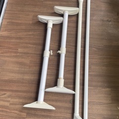 突っ張り棒　各種の画像