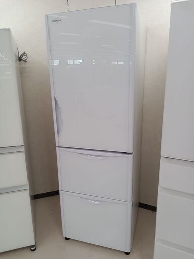 ★ジモティ割あり★ HITACHI 3ドア冷蔵庫 R-S38JV 375L 18年製 動作確認／クリーニング済み TC5138