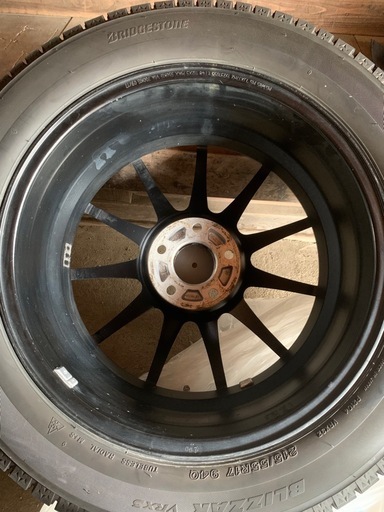 ※他サイトでも出品中【MSWホイール】ブリヂストン ブリザック 215/55R17 タイヤ ホイール