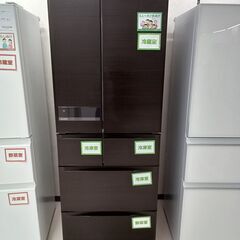 *お値段見直しました★ジモティ割あり★ MITSUBISHI 6ドア冷蔵庫 MR-JX52C-RW 517L 18年製 動作確認／クリーニング済み TC5140