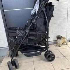 [ほぼ新品] DUO シティ HOP2　日本育児ベビーカー　二人乗り の画像