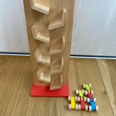 ことことスロープ　木製　玩具の画像