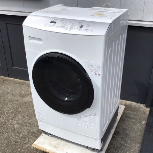 超激安❕2021年製アイリスオーヤマドラム式洗濯乾燥機FLK832 配達無料！