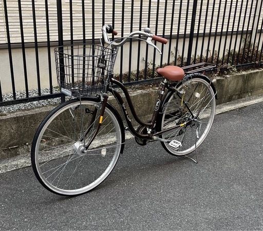 27インチ　自転車　シティーサイクル　ママチャリ