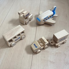 ANA木製飛行機セット お値下げしました