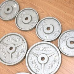 ダンベル+バーベルセット 合計125kg/オマケ付き/エクササイズ・ダイエット・トレーニングの画像