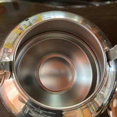 【美品】笛吹きケトル　3.5L ステンレス　IH &ガス両用　コーナン　箱付きの画像