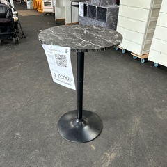 丸テーブル　　ガス圧縮昇降式
