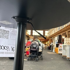 丸テーブル　　ガス圧縮昇降式
の画像