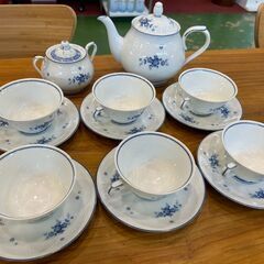 【愛品館八千代店】Noritake　ティーセット　 JAPAN1379　14点