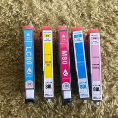 エプソン　プリンター　ICLM80 新品・未使用品　各色　1本100円