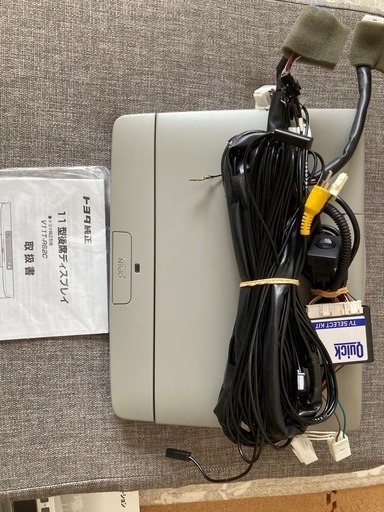 ナビゲーション、後席モニターノアにつけていました。