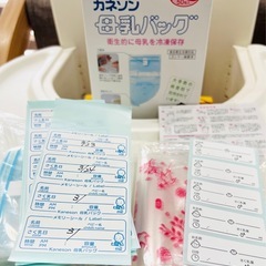 ピジョン　電動さく乳器・母乳バッグセットの画像