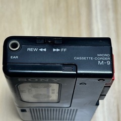 ジャンク品　SONYミニカセットレコーダーの画像