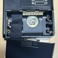 ジャンク品　SONYミニカセットレコーダーの画像