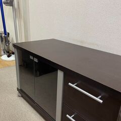 自宅引き取り　テレビ台　キャビネット　収納棚 本棚　ニトリ　キャ...