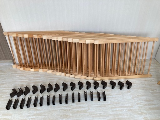 ベビーサークル 木製 16枚セット