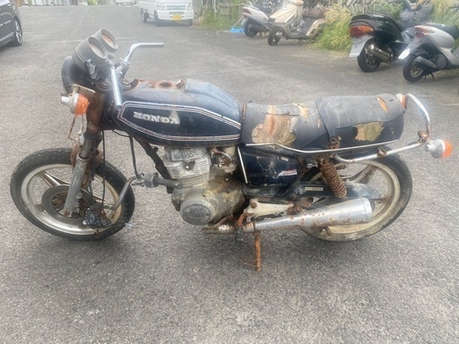 ホンダ　CB250T 書付　国内物　レストアベース　部品取り　ホーク2