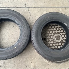 ダンロップ　155/80R14 88/86N 4本セット　新車外しの画像
