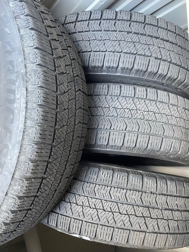 スタッドレスタイヤ　ブリヂストン155/65/14R