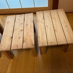 スノコ椅子4点+板セットの画像