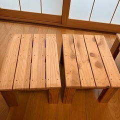 スノコ椅子4点+板セットの画像