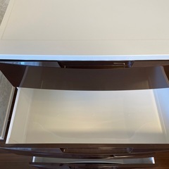 ⭕️お買い得⭕️チェ スト ワイド 4段 /ブラウン の画像