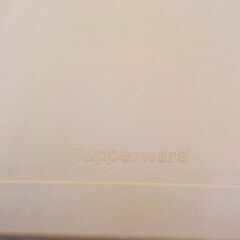 ① タッパーウェア マルチオーガナイザー 7L 収納ボックス ブラウン系 TUPPERWARE 西岡店の画像