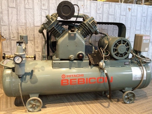 【店頭引取限定】【中古】【現状販売】HITACHI 日立 エアコンプレッサー 88,000円(税込)