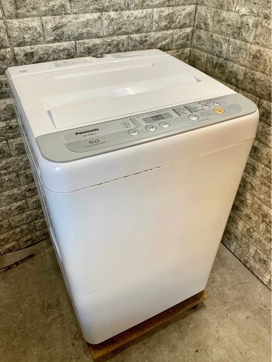 大阪送料無料★3か月保障付き★洗濯機★2017年★パナソニック★5kg★NA-F50B11★S-427