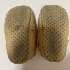 ベビー靴 ベージュの画像