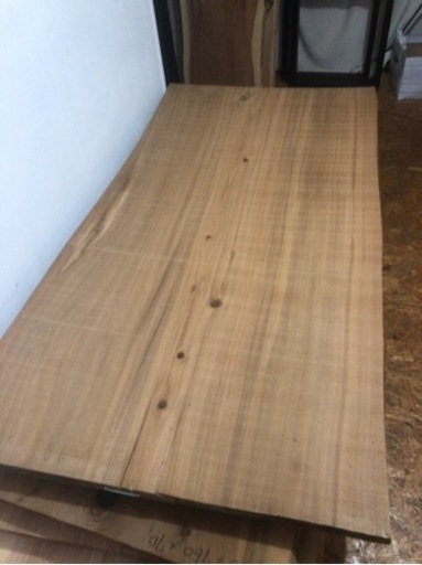 値下げ 幅100cm以上 無垢 一枚板 サイズ調整出来ます。