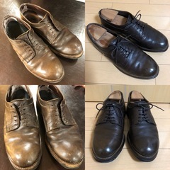革靴のお手入れ